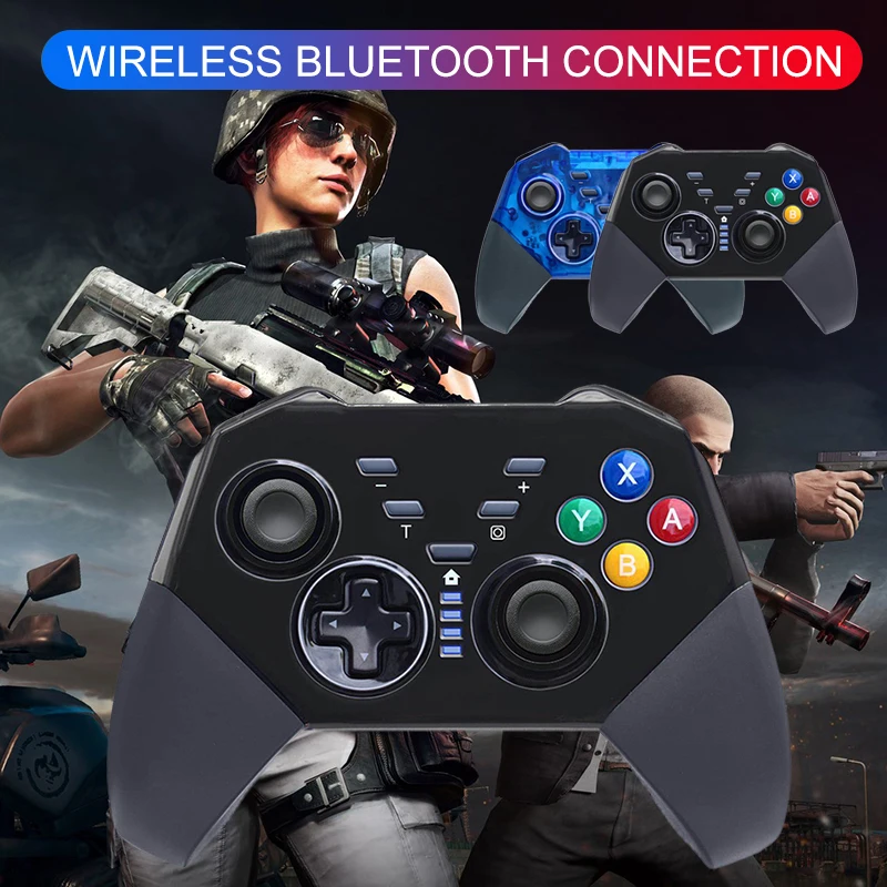 Bluetooth беспроводной Pro контроллер Joypad пульт дистанционного управления геймпад для Nintendo Switch Pro консоль для NS для ПК контроллер игровой джойстик