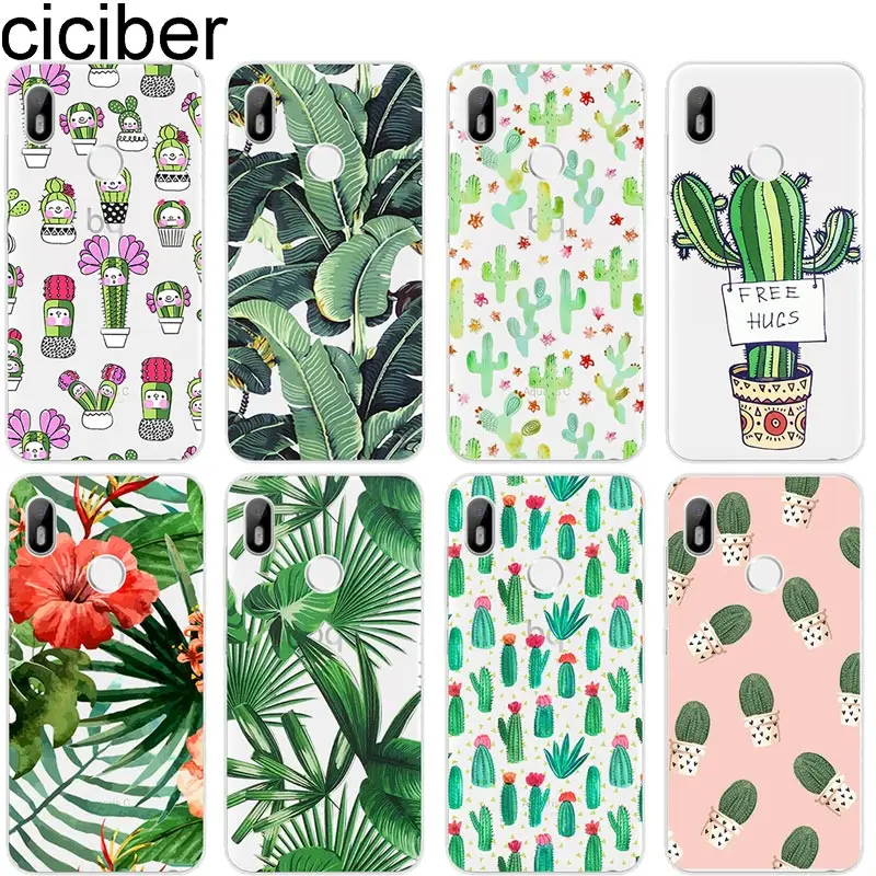 

ciciber Cactus Plant For BQ Aquaris U2 C U X5 V VS X2 X Plus Lite Pro E5 s M5 M5.5 M4.5 E4.5 Soft Clear TPU Cover Phone Cases