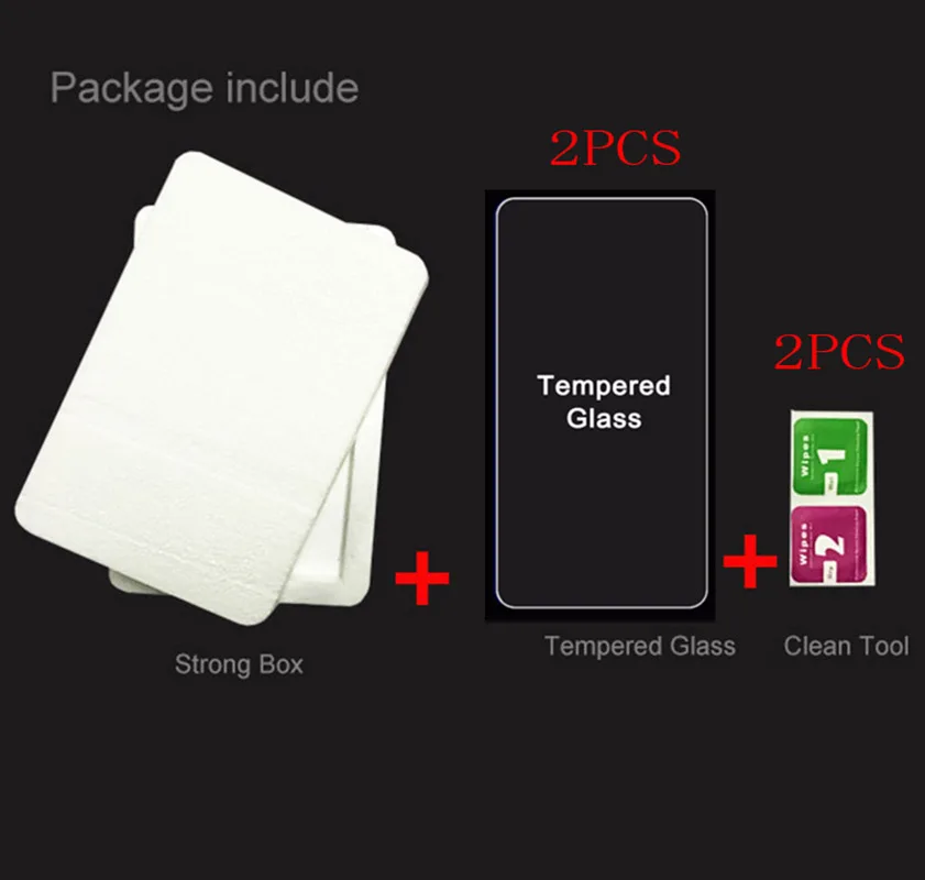 2pcs Protective Film for Meizu 15 Plus Screen Protector 2.5D 0.26mm 9H Protection Film for Meizu 15 Lite M15 Tempered Glass