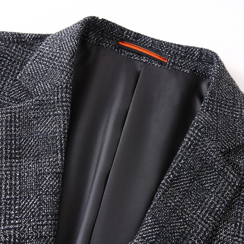 Мужские блейзеры размеры до 6XL 8XL 7XL шерстяная куртка Новое поступление брендовая