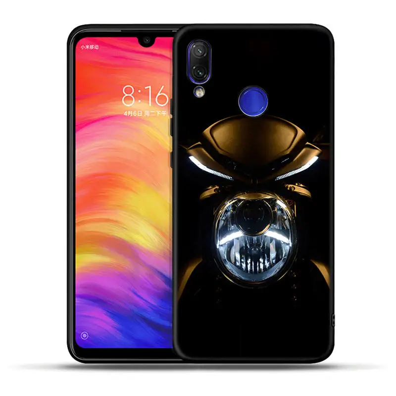 Набор «городская улица» ночное мотоцикл чехол для Xiaomi Redmi Note 7 7A 6 Pro 6A 5A Prime Mi A1 5X A2 Lite 6X4X5 плюс Pocophone F1