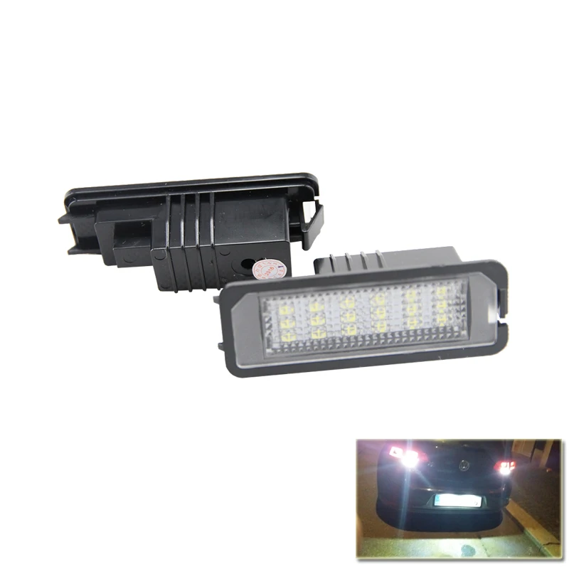 Led License Number Plate Lights For Seat Altea XL Freetrack Exeo/ST