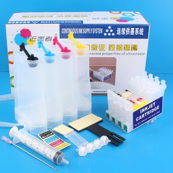 

Universal 4Color Continuous Ink Supply System CISS kit with full accessaries bulk ink tank for EPSON RX430 R250 RX530 printer