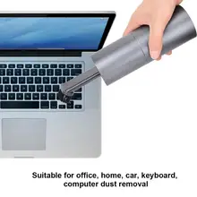 Черный перезаряжаемый портативный мини автомобильный вакуумный очиститель для ноутбука офисный стол чистящий инструмент для ноутбука
