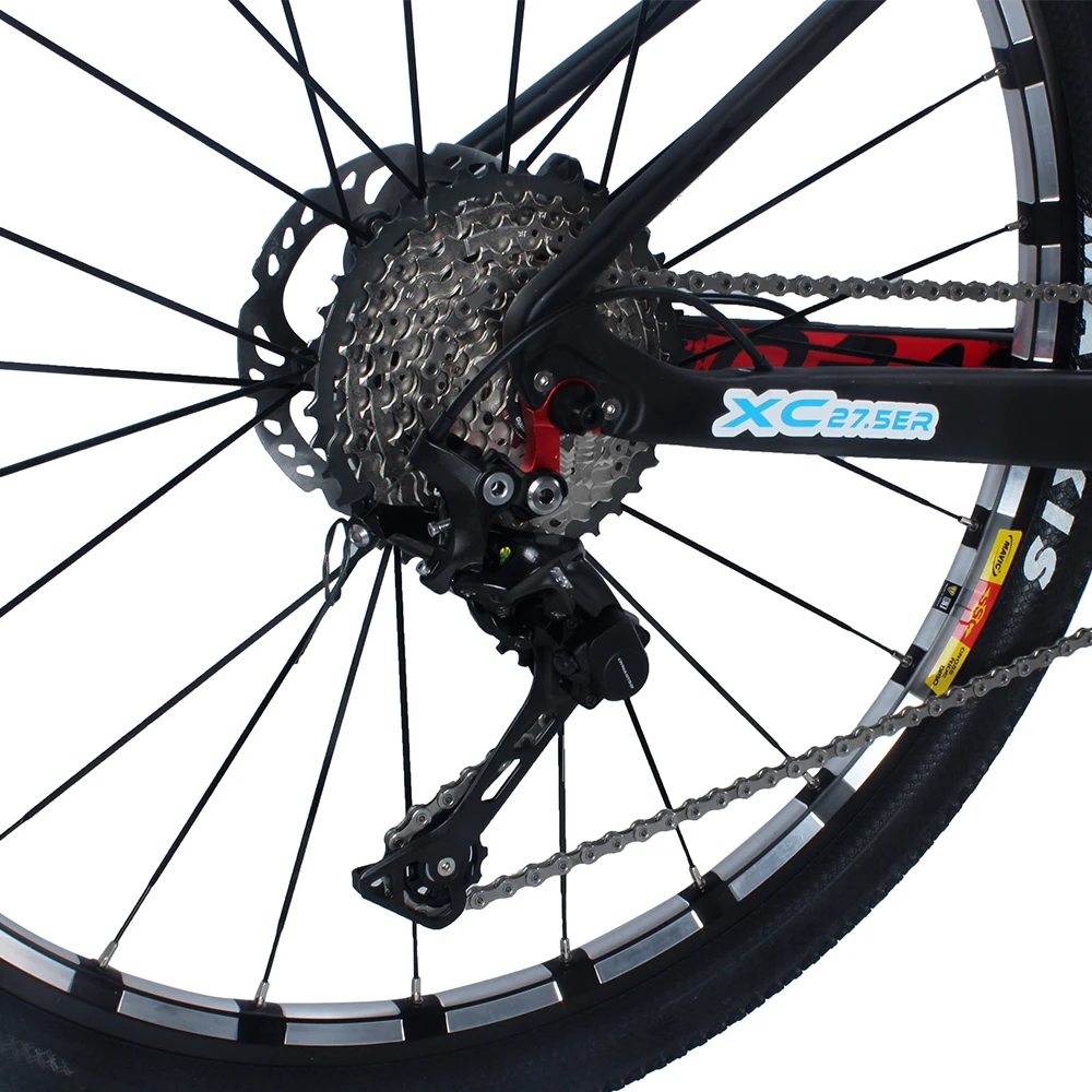 Excellent T700 Carbon mtb frame 27.5er UD Matte 17" Mountain Bike  142*12 thru axle Disc Brake 22 speed  Size 14.5"/16"/17.5"/19" 3