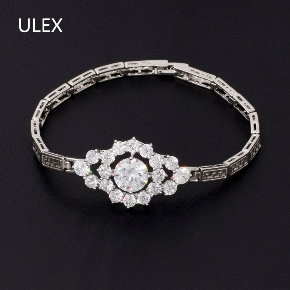 

ULEX Jewelry Bracelets Bangles Charm Chains High Quality Fashion Jewelry 2017 For Women For Party Wedding Anniversary