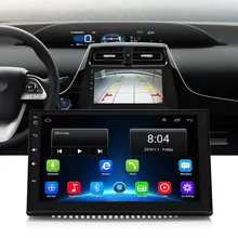 7175 м автомобиля Mp3 MP5 мультимедийный плеер Bluetooth FM WiFi/4 г gps-навигация для Android 2 г Оперативная память сзади вид рулевое колесо Управление радио