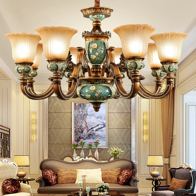 

Chandelier Lighting Living Room Modern LED Chandelier Modern Chandelier for Living Room Vintage Luxury Home Decoration Hanging