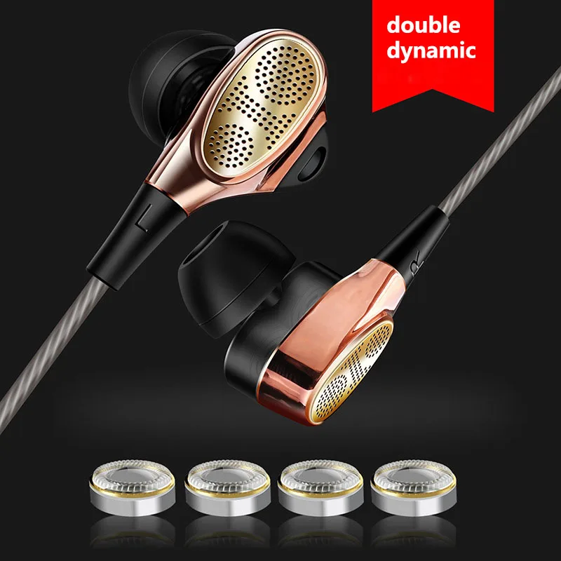 High Quality 3.5mm In Ear Earphone Clear Bass Earphones With Microphone
