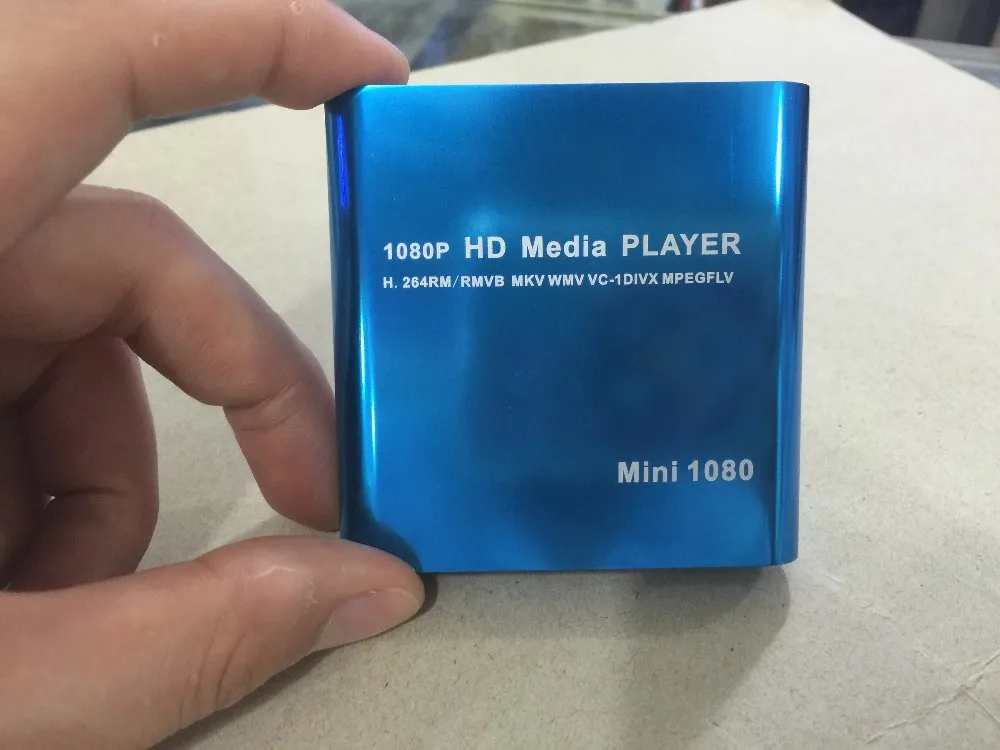 Full HD мультимедийный плеер 1080P ТВ видео HDMI YPbPr USB AV SDHC MKV AVI RM RMVB с автомобильным адаптером подарок