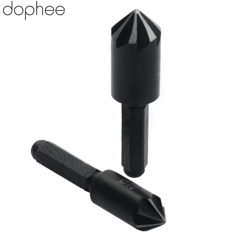 

Woodworking Tools 10/13mm HCS Countersink Drill Bit Set 7 Flutes Counter Sink Chamfer Cutter Herramientas Para Carpinteria 2PCS