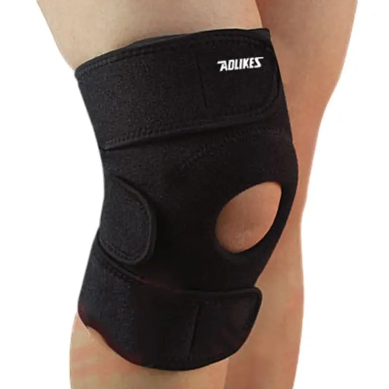 

Elastic Brace Kneepad Adjustable Patella Knee Pads Knee Support Brace Safety Guard Strap for Basketball Free Size 1 PCS J2