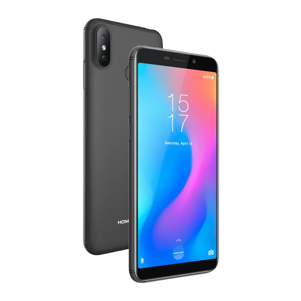 Распродажа HOMTOM C2 5,5 inch 2 GB 16 GB 3000mAh18: 9 ободок-менее Face ID 4G-LTE мобильный телефон Android 8,1 13MP двойной сзади камеры смартфон