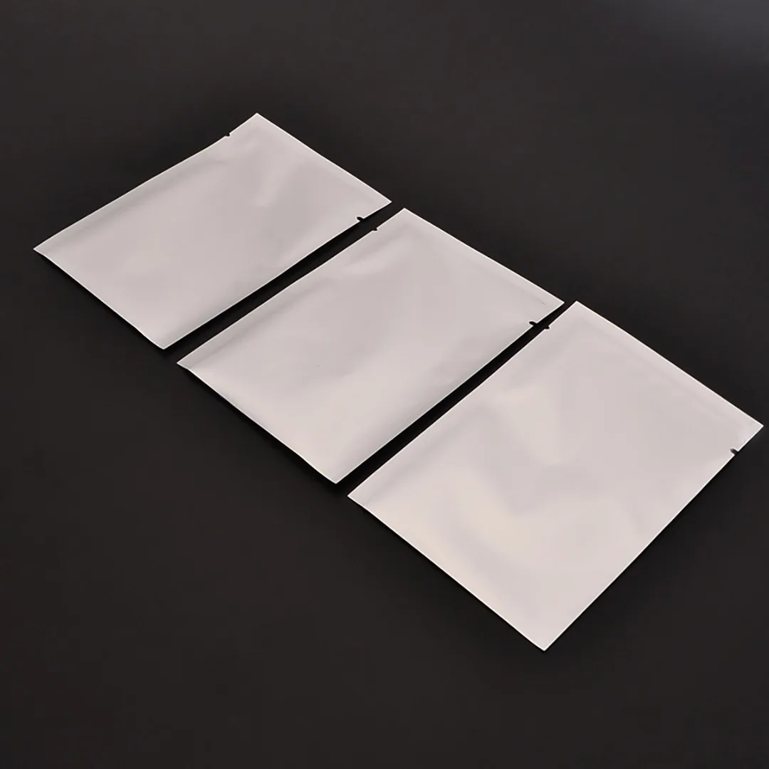 100pcs Multifunction Kitchen Tools Storage Aluminum Foil Bag Silver  Bags Vacuum Sealer Zipper Food Saver Fresh Bags
