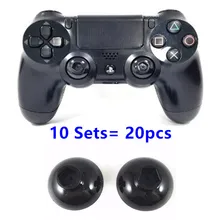 10 Bộ 20 chiếc Nút của Analog Cần Điều Khiển Có Thể Tháo Rời Ngón Tay Cái Ngón Tay Cái Dính Miếng Lót Đế Dành Cho PlayStation 4 PS4 Pro slim Xbox One
