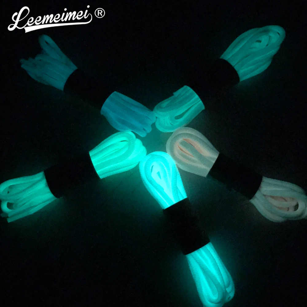 

1pair 80cm Fluorescent Luminous Round Shoe Lace Glowing Shoelace For Kids