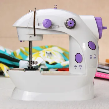 

110/220V Portable Home Handwork Electric Mini Sewing Machine With Led Light For Home Hand Machine To Sew