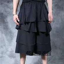 S-5XL! Летние повседневные Модные свободные брюки личности штаны-шаровары