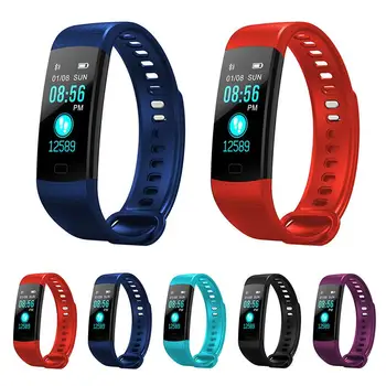 

Y5 Color Screen IP67 Waterproof Smart Bracelet Heart Rate Blood Pressure Blood Oxygen Sleeping Monitor Pedometer Fitness Bracele