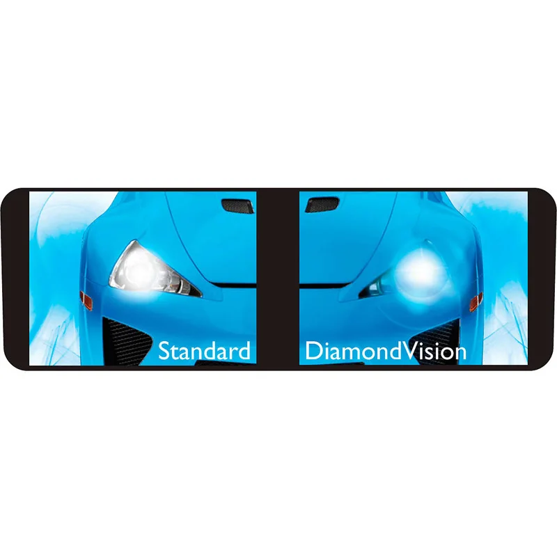 Оригинальный Philips H7 12V 55W PX26d Diamond Vision 5000K супер белый светильник галогенные лампы
