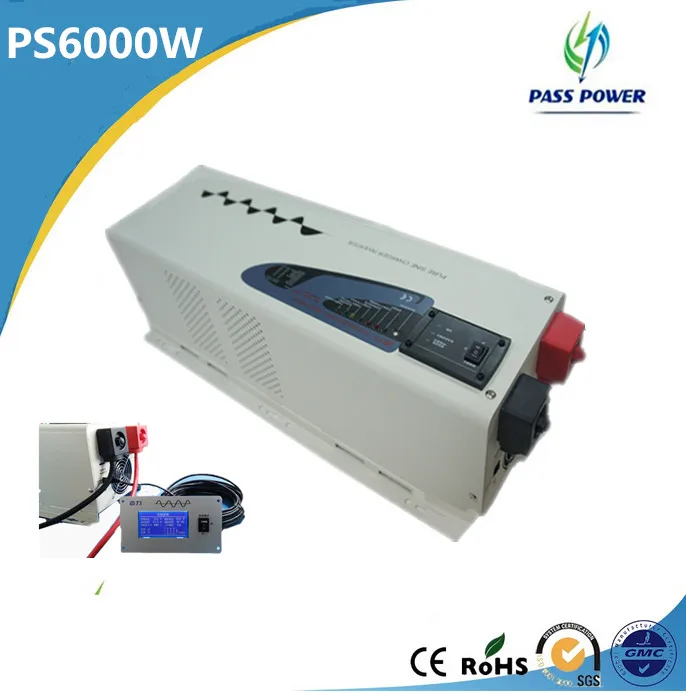 

50Hz or 60Hz Hybrid Inverter Low Frequency DC to AC Inverter 6000W