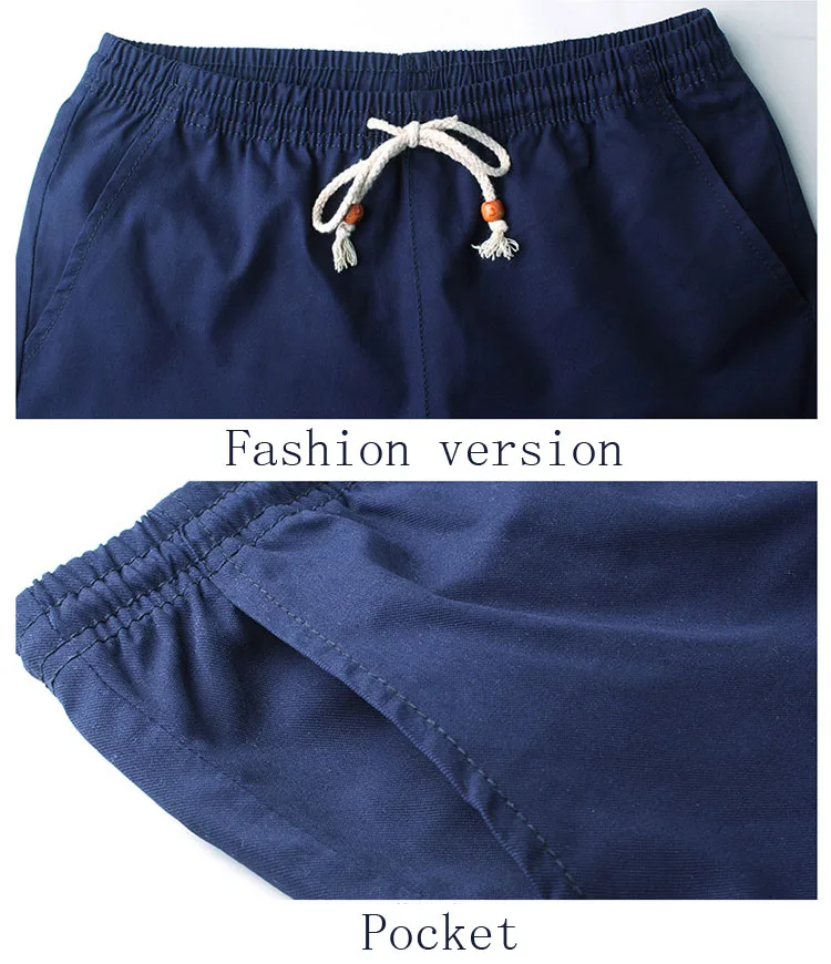 bermuda masculino men short mens shorts  cotton 1