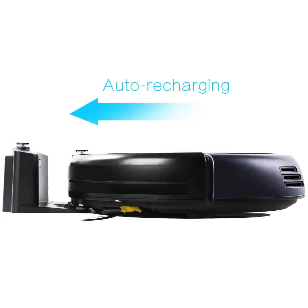 (FBA warehouse)LIECTROUX B3000 Robot Vacuum Cleaner,Schedule,Virtual Blocker,Self Charge,Remote Control,Low Price for Home