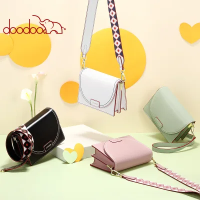 DOODOO новинка 2019 дизайнерские брендовые сумки женская кожаная сумка на плечо мини