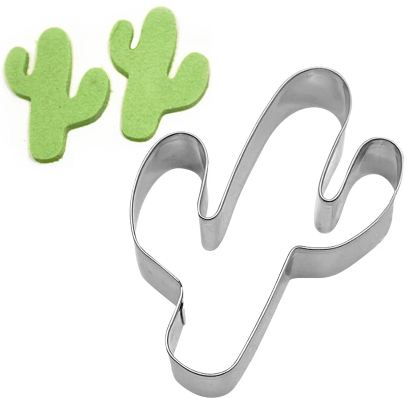 

Cactus Fondant Chic Biscuit Cupcake Pastry Metal Cookie Cutter Cake Decor 1pcs Vintage patisserie Bakery