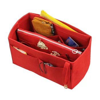 

Customizable Tote Organizer (w/ Detachable Zip Pocket) Neverfull MM GM PM Speedy 30 25 35 40 Purse Insert Diaper Belongings