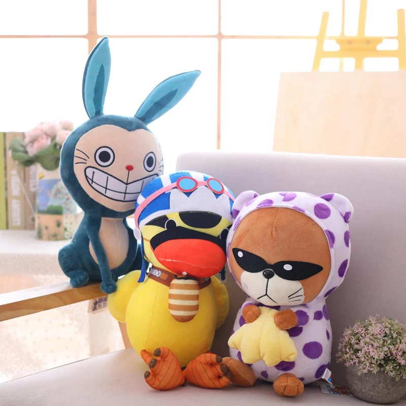 One Piece Plush Karoo Mr Thirteen Soft Doll Stuffed Cartoon Animal Soft Doll Japanese Anime Figure Duck Rabbit Kids Toys Aliexpress