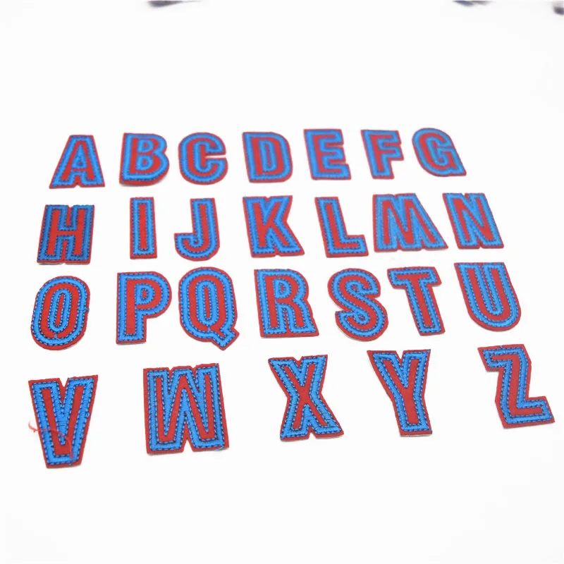 260pcs Small Alphabet Letter DIY Embroidery Clothes Patches Sew or Iron