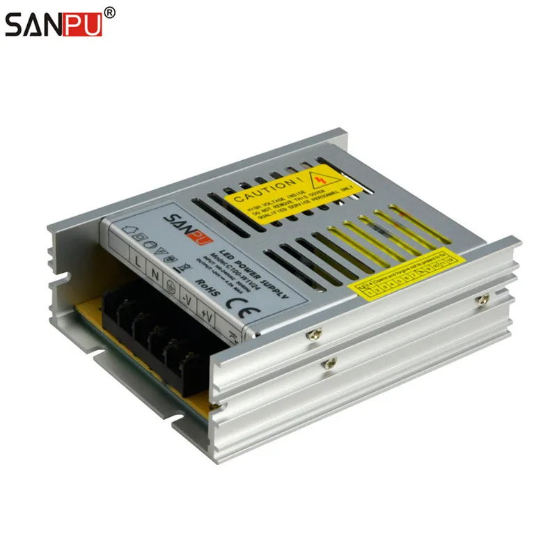 

Switching Power Supply 24V 100W 4A Constant Voltage LED Switch Mode Driver Transformer Aluminum Thin IP20 for LEDs Light Bars