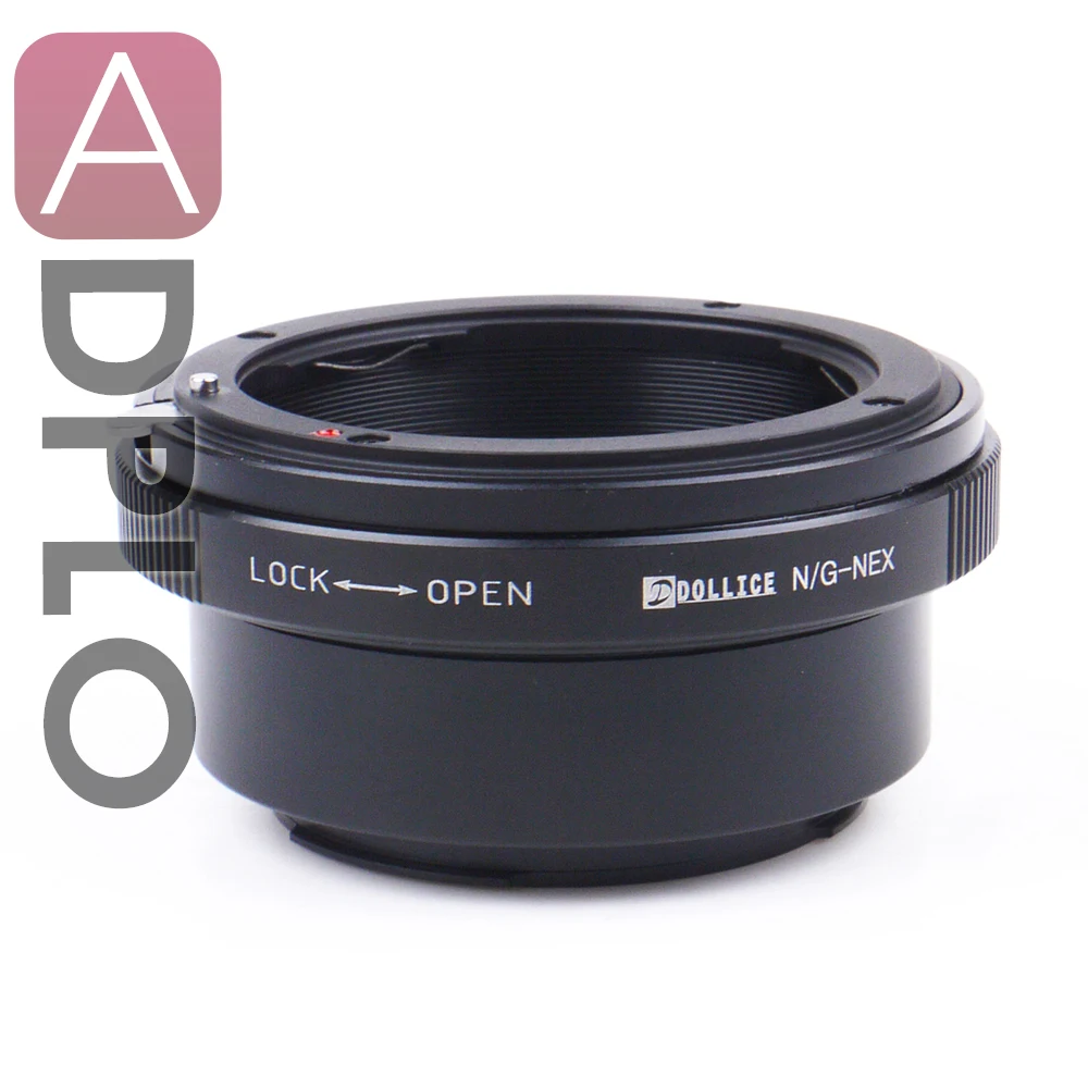 Адаптер Dollice для крепления объектива Nikon F Sony E Mount NEX Camera A5100 A6000 A5000 A3000 5T|f mount adapter|mount