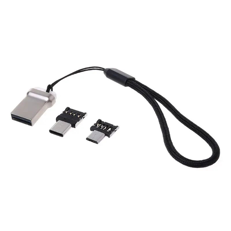 Флеш-накопитель карта памяти U диск 32 ГБ Micro usb type-C адаптер для хранения данных компьютер ноутбук ПК телефон