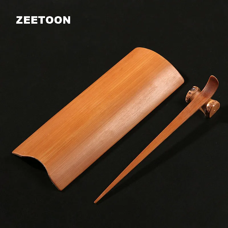 

Natural Bamboo Handmade Vintage Coffee Tool Tea Ceremony Chahe Cha Ze Tea Scoop Teaspoon Needle Clip Teaware Tea Set Accessories