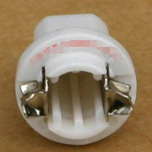 Белый B8.5 адаптер для лампы для электрическая лампочка для авто