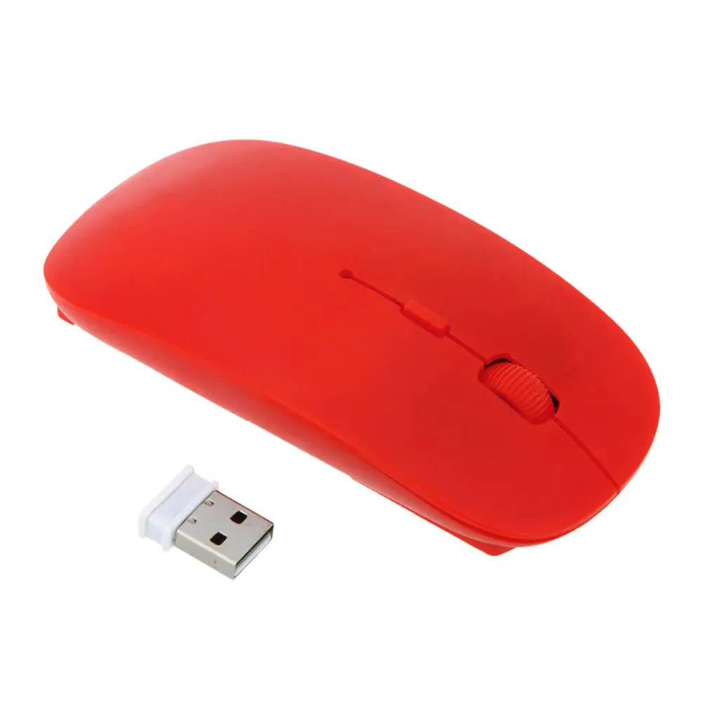 

Universal 2019 Computer Mouse Mice for Laptop Notebook! Ultra Thin 2.4G Optical Wireless Mouse USB Receiver Air Mouse Cordless