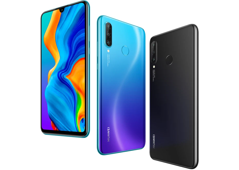 Мобильный телефон huawei P30 Lite Nova 4e с глобальной прошивкой, 6,15 дюймов, 4 ГБ/6 ГБ, 128 ГБ, восьмиядерный смартфон Kirin 710, Android 9,0, камера 32 МП