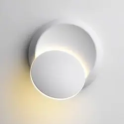 Becostar 360 градусов вращение Регулируемая прикроватная вешалка лампа светодиодный светильник креативный настенный светильник черный