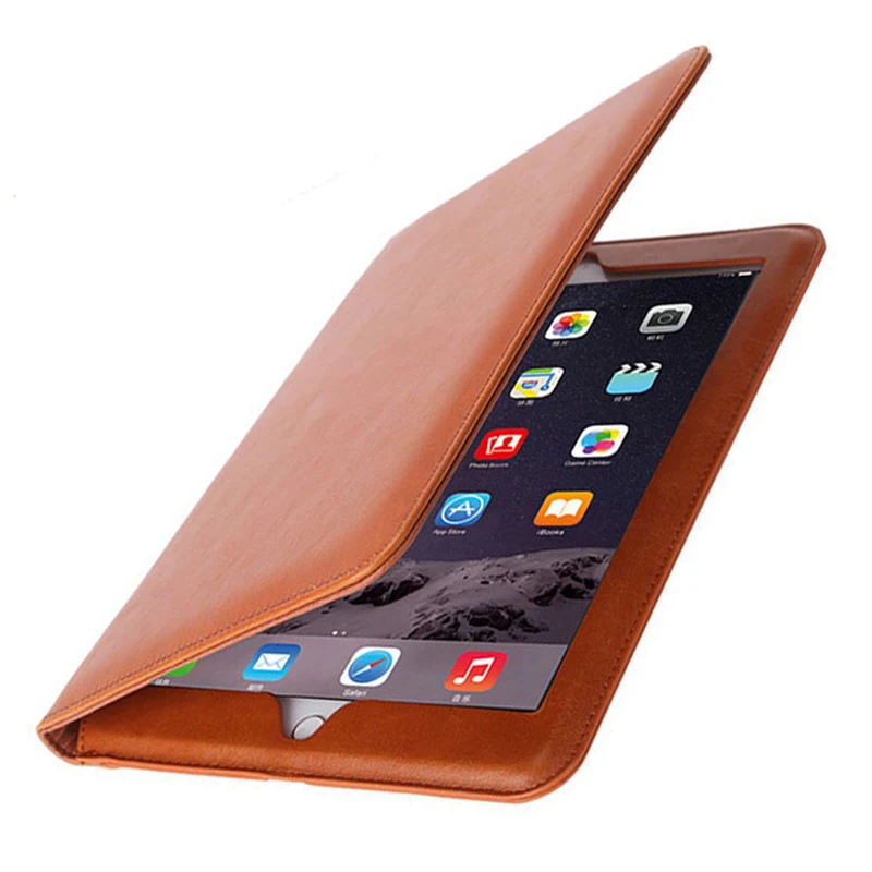 Luxury Faux Leather Case For Apple iPad 2 3 4 9.7 inch Tablet cover With Sleep Wake Up
