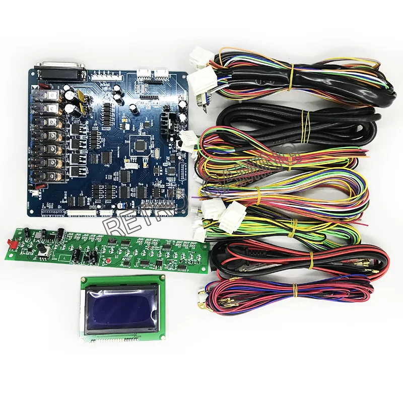 Аркадная игра игрушка кран коготь игрового автомата DIY Kit с ЖК дисплей