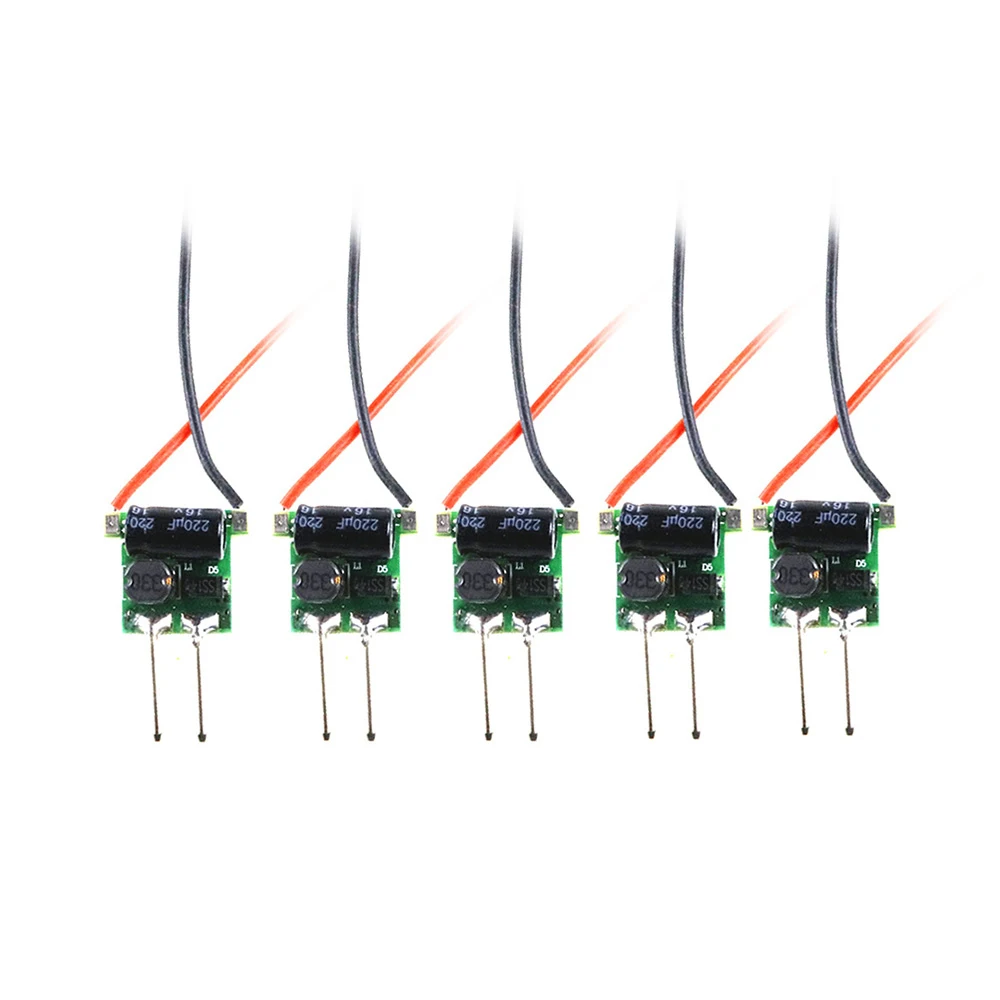 LED Driver lighting transformers AC85~265V to DC3~11V power supply 1W 2W 3W AC DC 5V for Led lights lamps IL | Освещение