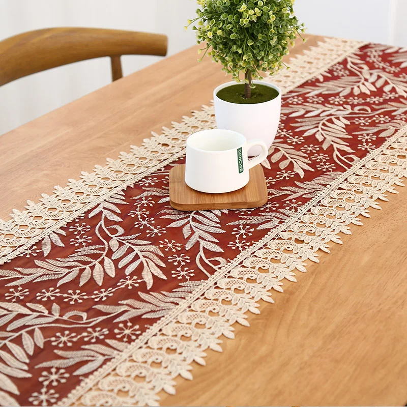Decorative Table Runner Party Home Decor Table Cloth JH