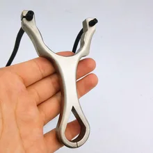 2018 New Stainless Steel Slingshot Hunting Powerful Catapult Single Card Rubber Band Outdoor Shooting Game Slingshots 2018 New Stainless Steel Slingshot Hunting Powerful Catapult Single Card Rubber Band Outdoor Shooting Game Slingshots