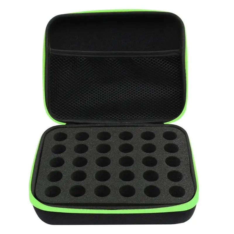 

Essential Oil Carry Case 5Ml Holder Storage Aromatherapy Hand Bag 30 Bottle