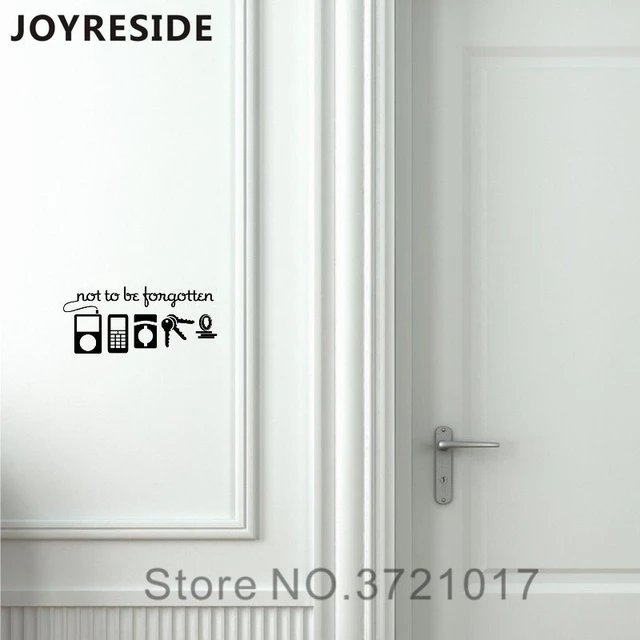 Wall Decal Bathroom Toilet Handle