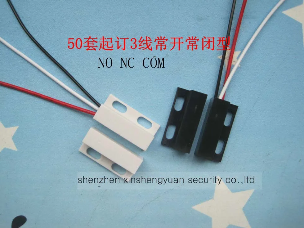 

NC & NO Surface-mounted magnetic gap switch for door and window sensor