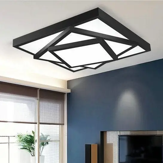 Square Modern Simple Led Living Room Ceiling Lights Free Shipping Square Modern Simple Led Living Room Ceiling Lights Free Shipping
