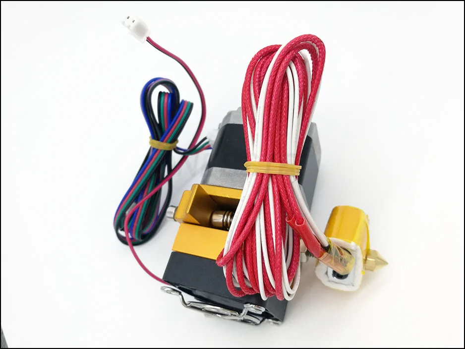 3D принтеры Запчасти MK8 Экструзионная головка J-Head Hotend 0,4 мм Насадка Экструдер комплект 1,75 мм нити штранг-прессования MK8 экструдер комплект